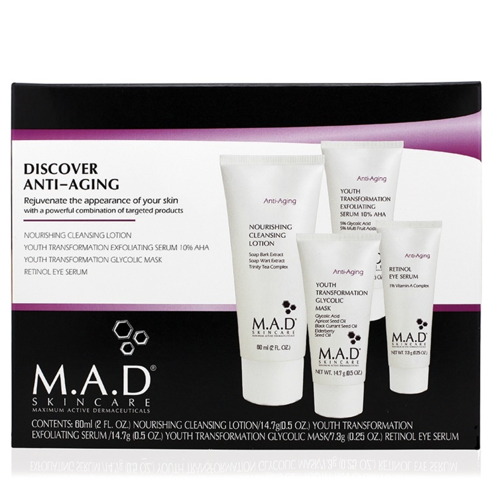 M.A.D SKINCARE Discover Anti-Aging BNIB MAD